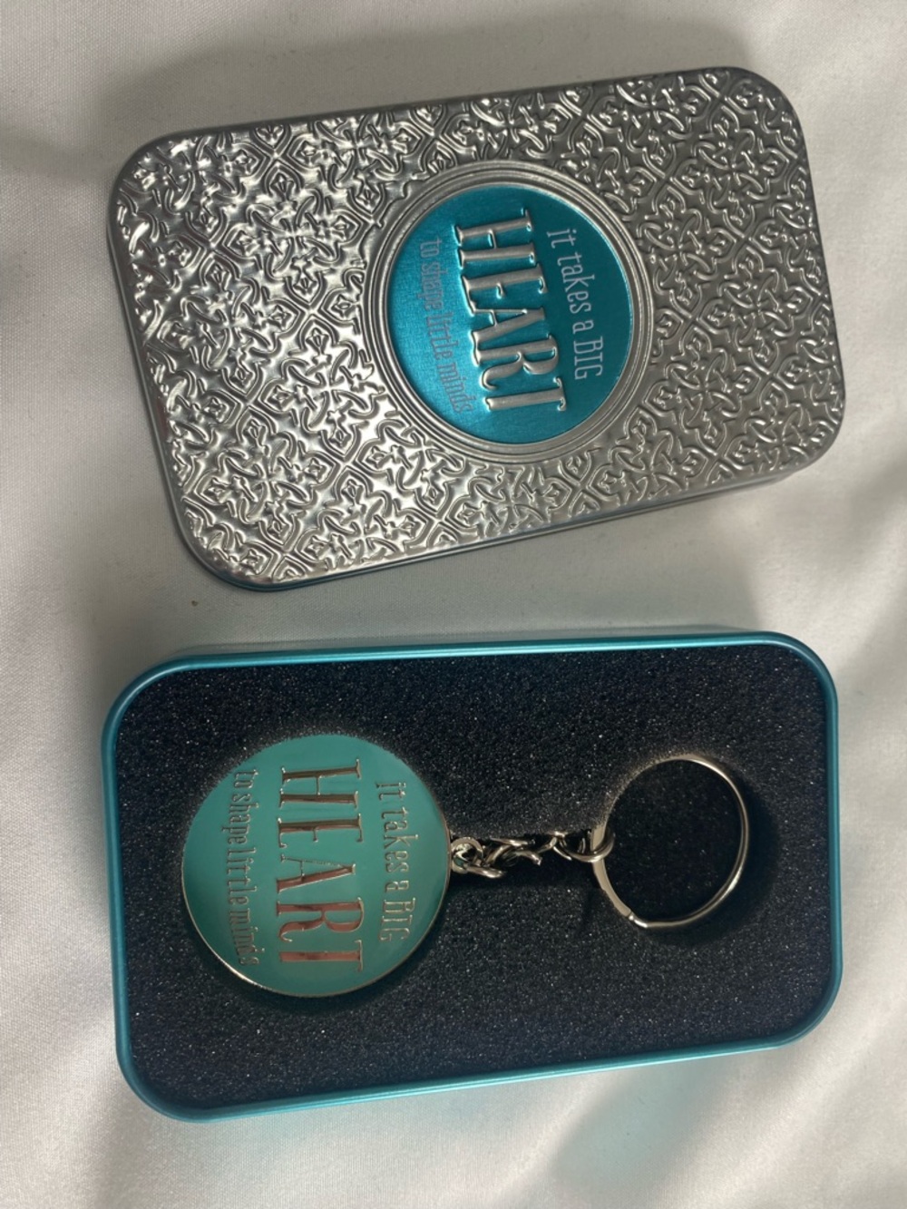 “It takes a big heart” Keychain for Teachers